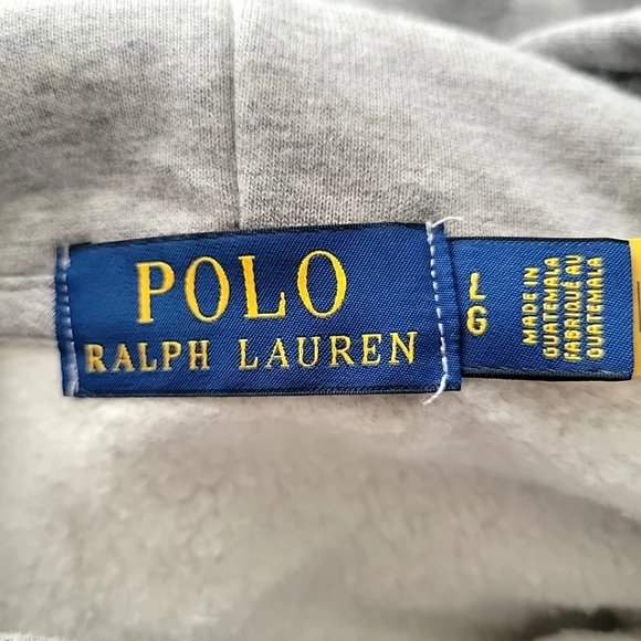 Nwot Polo By Ralph Lauren Men's Logo Hoodie Sweatshirt  Size Large - Picture 4 of 8
